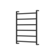 Fienza Tono Heated Towel Rail 6080 Matte Black (6 Bars) 600X800X100Mm