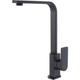 Bella Vista Ikon Flores Goose Neck Sink Mixer Matte Black