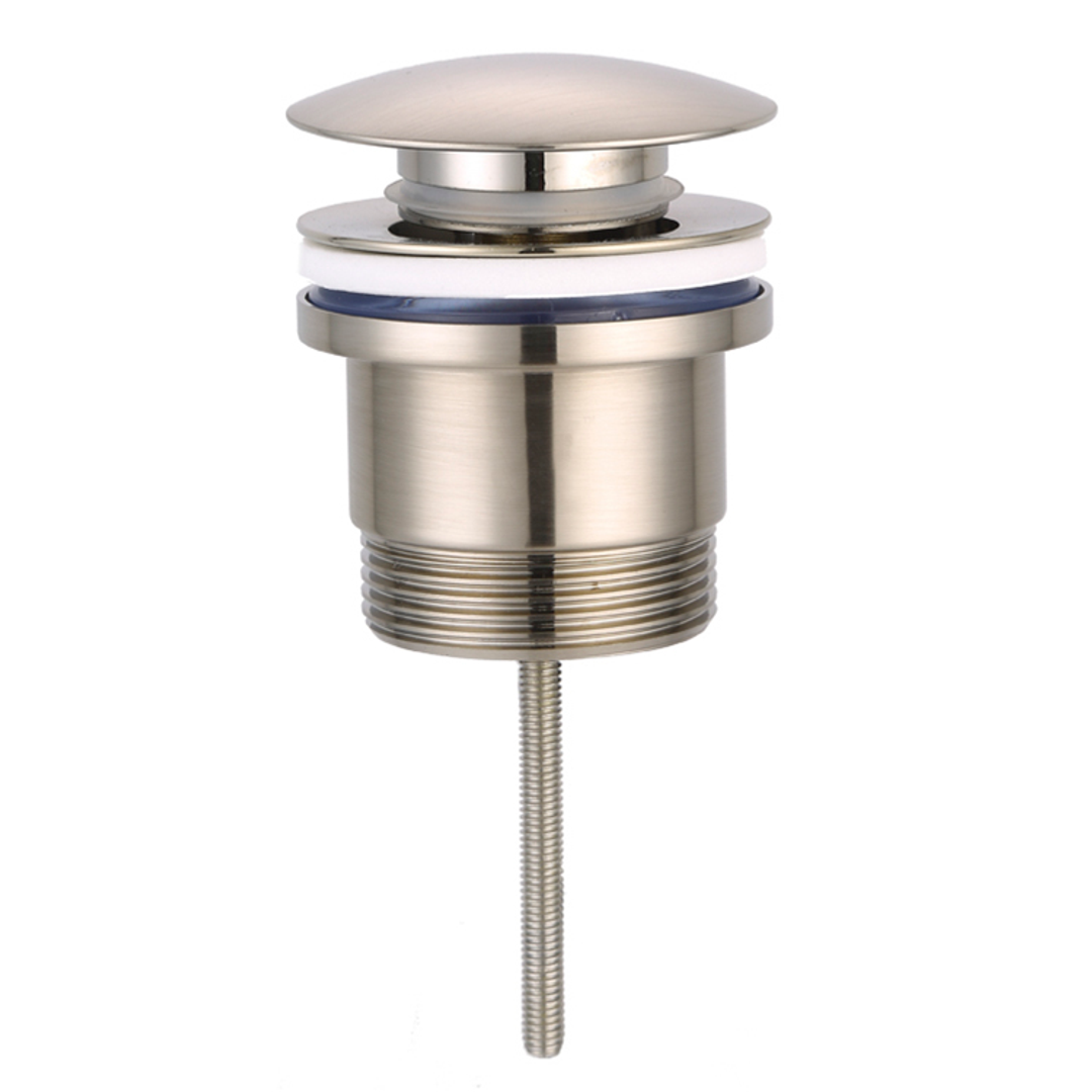 OTTI UNIVERSAL MUSHROOM POP UP WASTE BRUSHED NICKEL 32MM