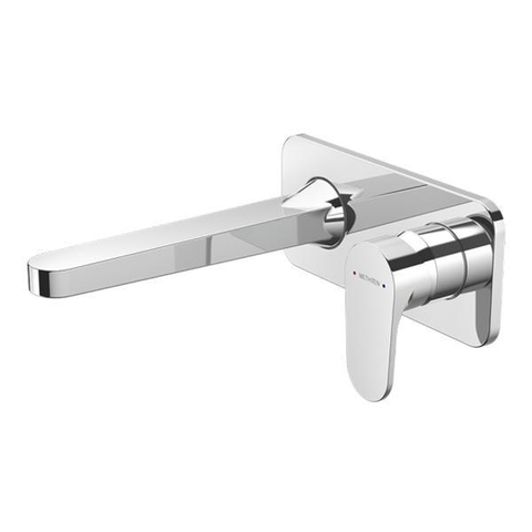 Methven Glide Plate Mount Basin Mixer With 200mm Spout-Chrome