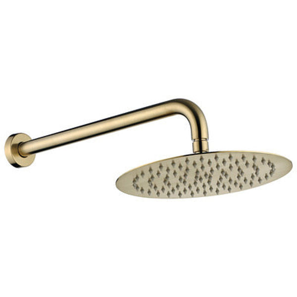 Fienza Kaya Shower Arm Set Urban Brass