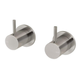 Phoenix Vivid Slimline Wall Top Assemblies Extended 15mm - Brushed Nickel