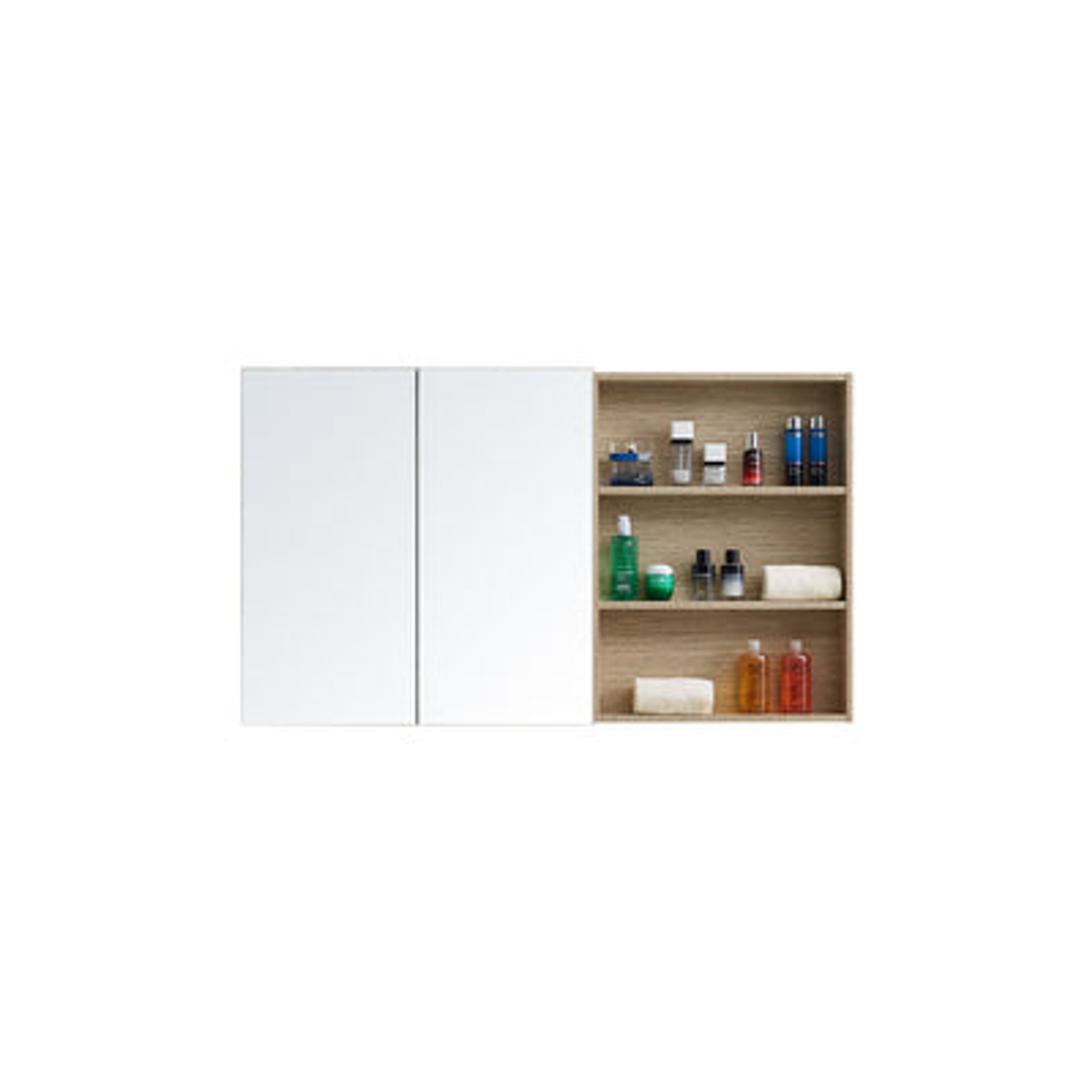 Parisi Feel 800 Mirror Cabinet (Sand Plus) 1400 X 150 X 800 Fe-800Ms-Sp