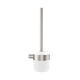 Fienza Empire Slim Toilet Brush And Glass Holder Ss304 Brushed Nickel