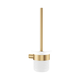 Fienza Empire Slim Toilet Brush And Glass Holder Ss304 Urban Brass