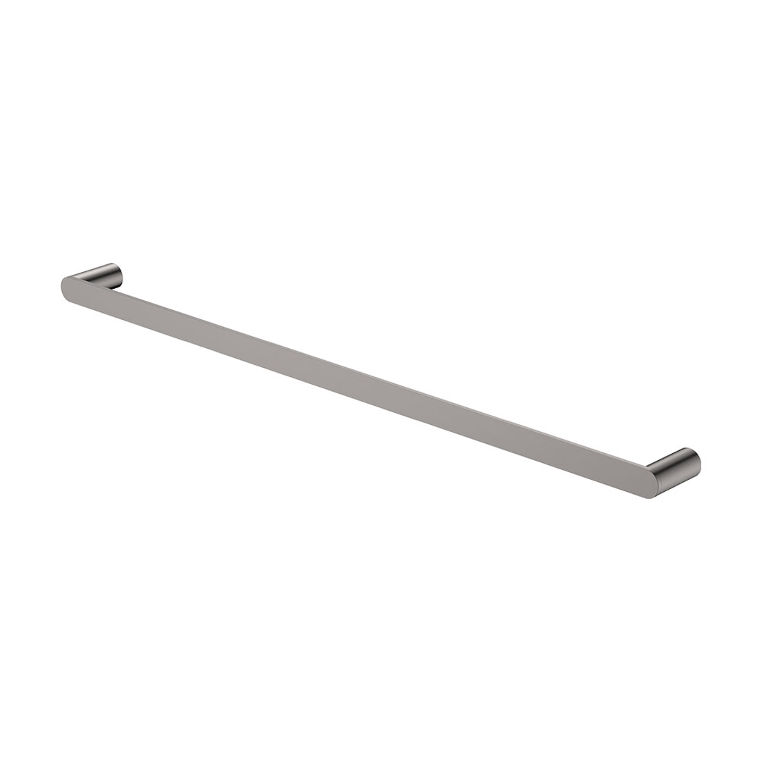 Fienza Empire Slim Single Towel Rail 800mm Ss304 Gun Metal