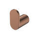 Fienza Empire Slim Single Robe Hook Ss304 Brushed Copper