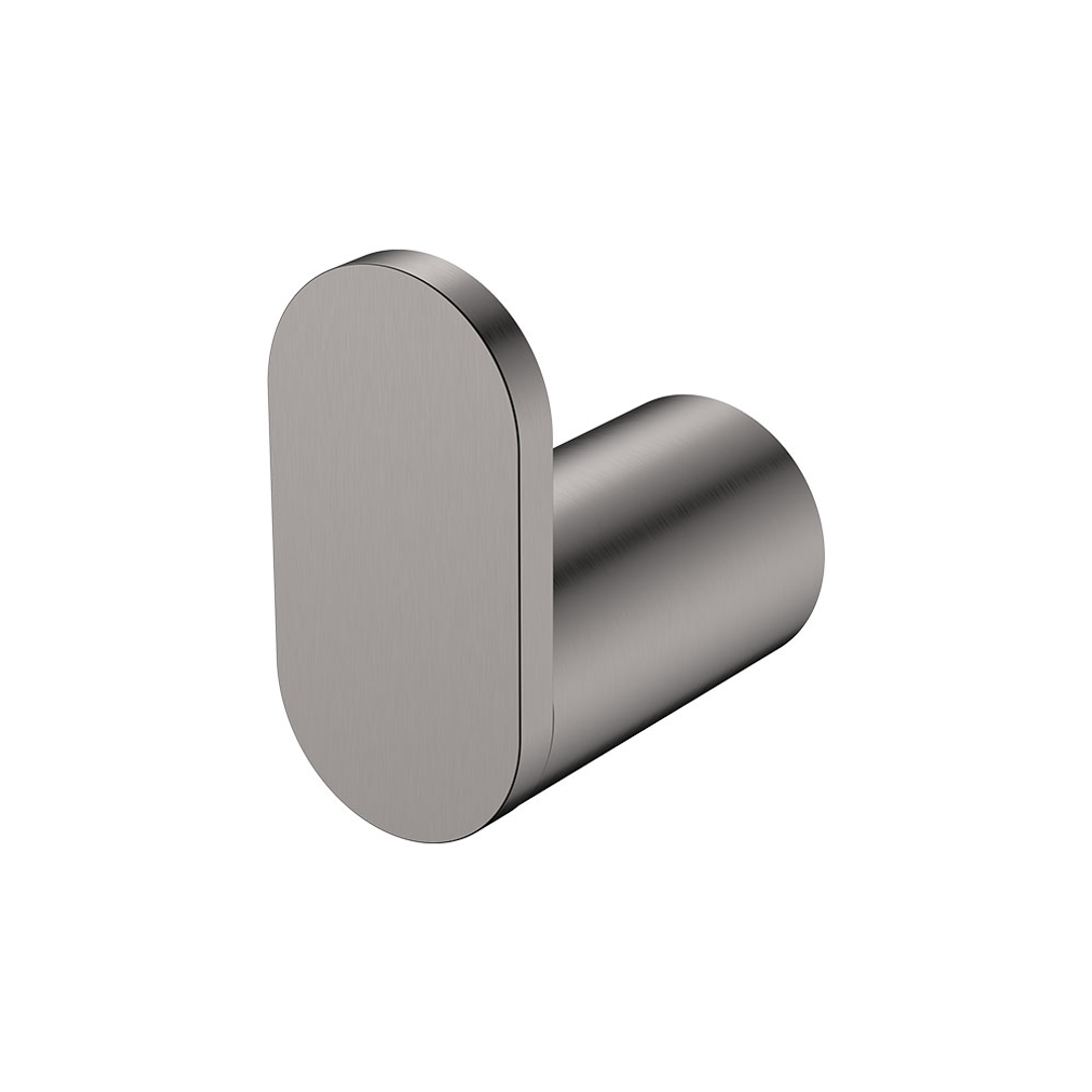 Fienza Empire Slim Single Robe Hook Ss304 Gun Metal