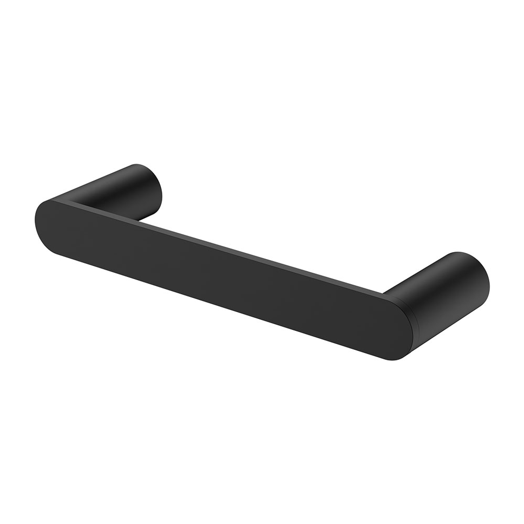 Fienza Empire Slim Hand Towel Rail 220mm Ss304 Matte Black