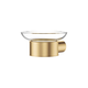 Fienza Empire Slim Soap Holder Glass Dish Ss304 Urban Brass