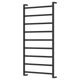 Fienza Koko Heated Towel Rail 60120 Matte Black 9 Bars 600 X 1200 X 100mm