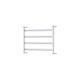 Fienza Koko Heated Towel Rail 6040 Chrome 4 Bars 600 X 450 X 100mm