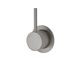 Fienza Kaya Up Wall Mixer With Minimal Round Plate Brushed Nickel
