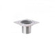Akril Square Chrome Drain Cover Suit Tile Tray 11730 - Burdens Plumbing