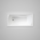 Caroma Maxton Four Tile Flange Bath 1525mm