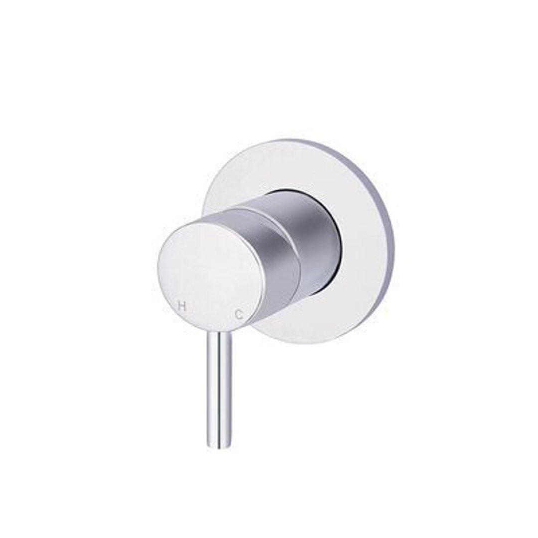 Meir Round Wall Mixer Polished Chrome Mw03S-C