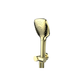 Greens Skyla Hand Shower Pvd Brushed Brass