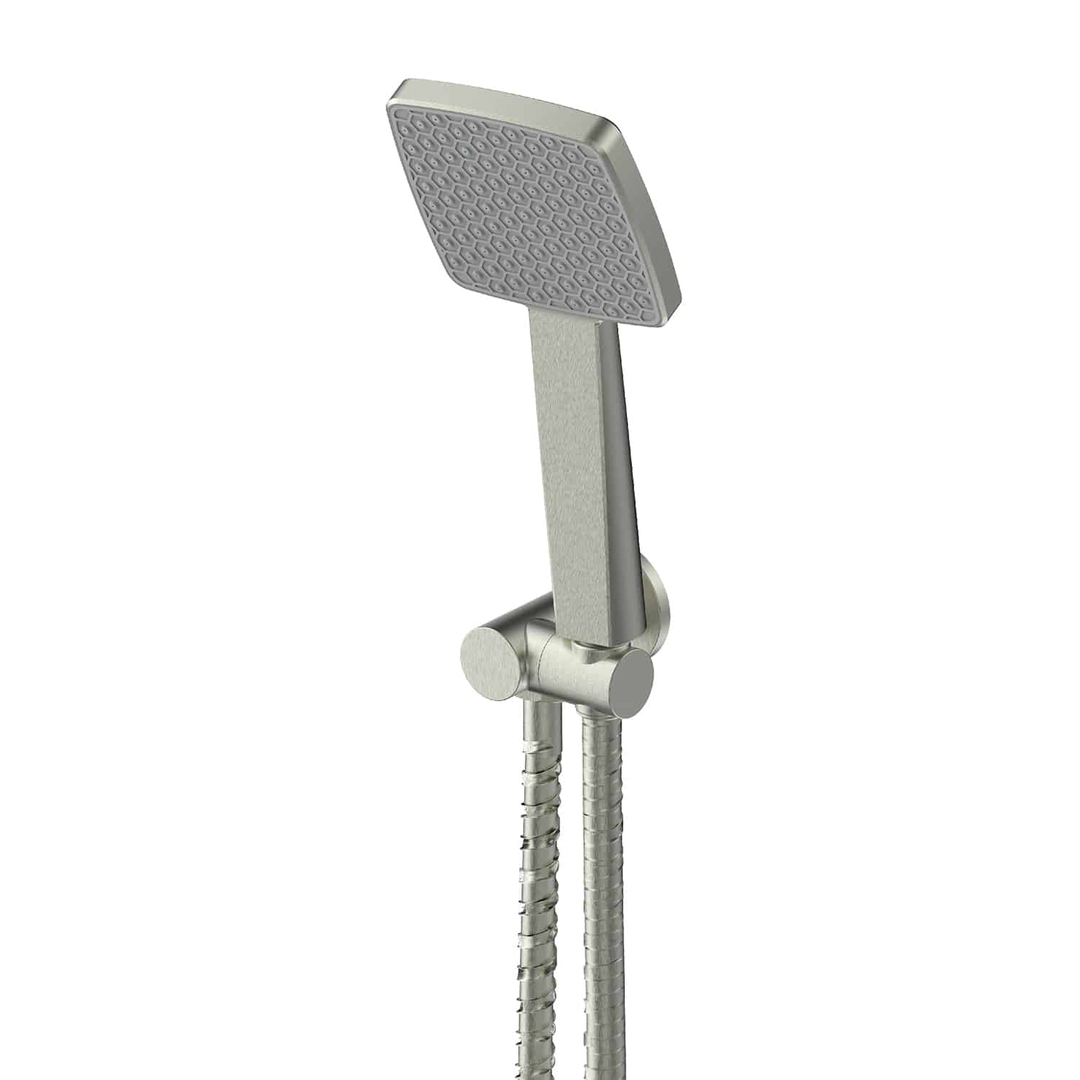 Greens Glide Syntra Rainboost Handshower Pvd Brushed Nickel