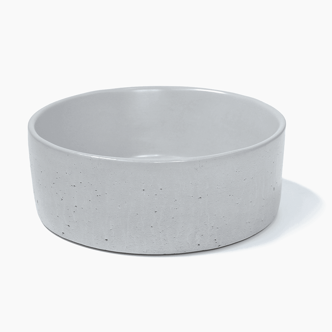 New Form Concrete Grand Round Vessel Basin 410mm Diam X 150mm