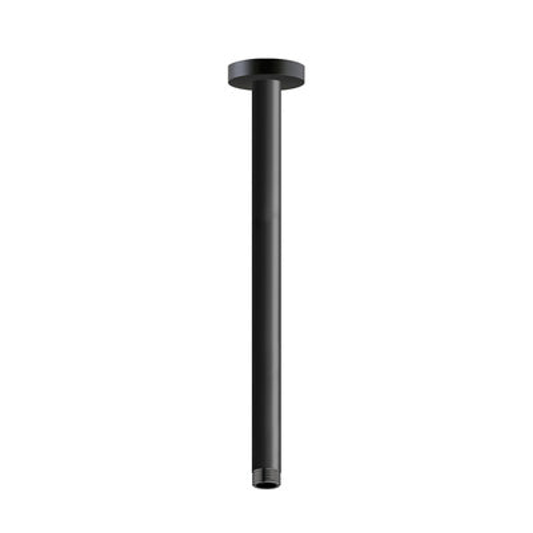 Collis Round Ceiling Arm Matte Black 600mm Rca8-Mb600