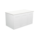 Fienza Mila 900 Wall-Hung Cabinet, Right Drawer White