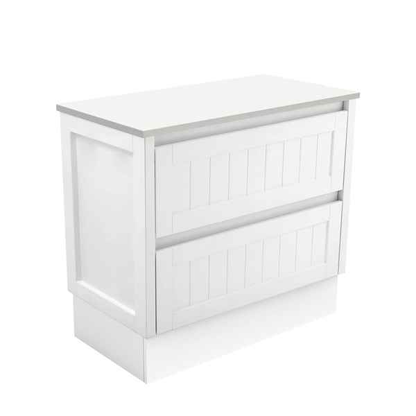 Fienza Hampton 900Mm Cabinet Only On Kick 90Tk