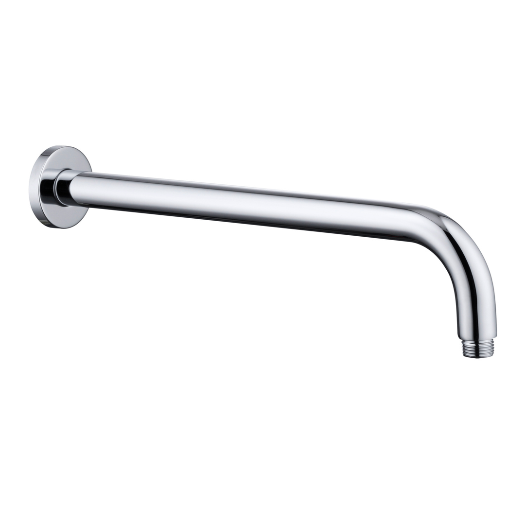 OTTI PAVIA ROUND STRAIGHT WALL ARM 400MM CHROME