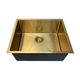 Otti Axon Sink 52S 520X440X220 Brushed Gold