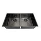 Otti Arte Sink 88D 880X450X220 Gun Metal