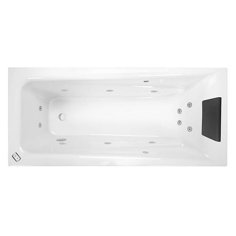 Novara 1525 Contour 12 Jets White(Decina P#:Nt1525Cnspawc)