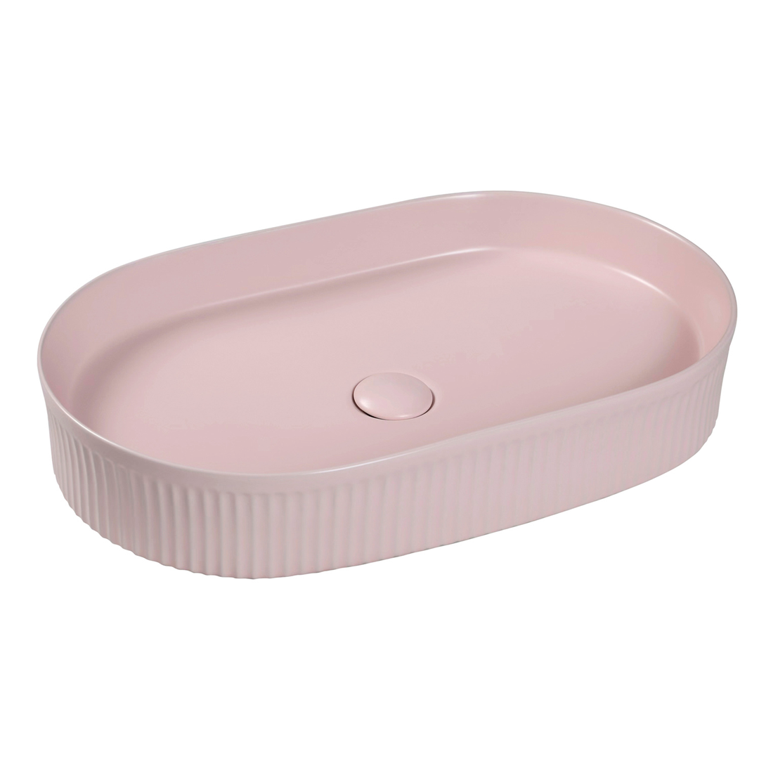 Otti Kensington 580X360X100 Oval Basin Matt Pink