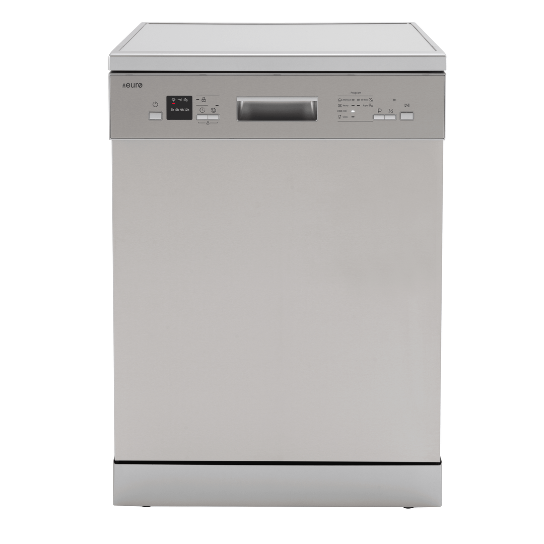 Euro 6 Cycle Dishwasher 14 Place Setting Half Load Delay Start