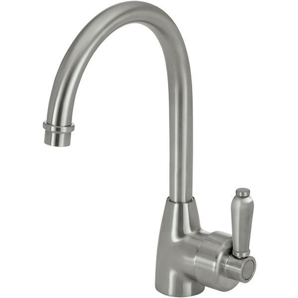 Fienza Eleanor Gooseneck Kitchen Sink Mixer Brushed Nickel 202109Nn