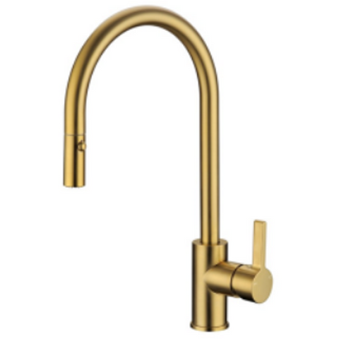 Bella Vista Valerie Sink Mixer Brushed Gold