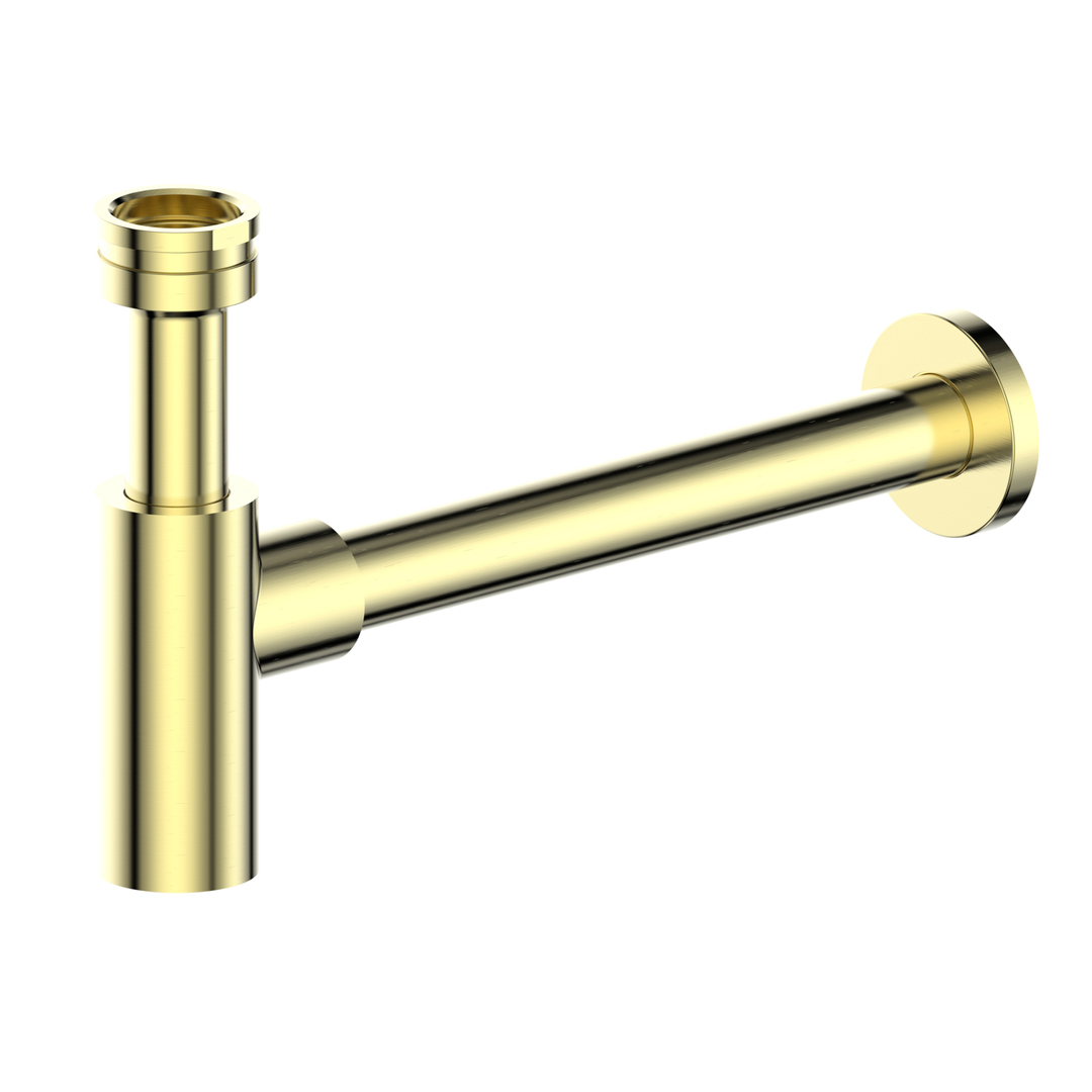 Greens Decorative Bottle Trap Brushed Brass Pvd Brushed Brass