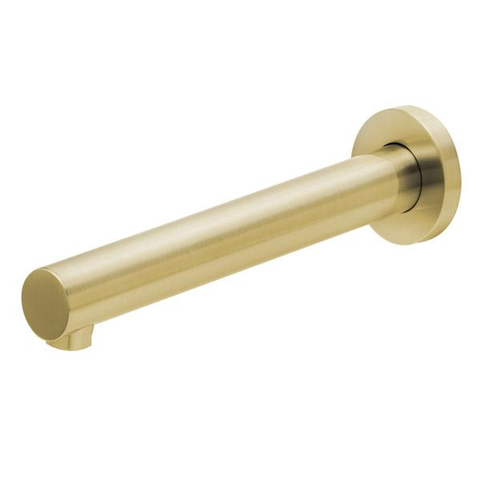 Phoenix Vivid Wall Bath Outlet 200mm - Brushed Gold