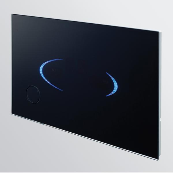 Flush Plate  Sensor Touch Free  Black By Seima(Seima P#:Sto-B600-B)