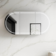 OTTI LED BONDI 1800X900 SHAVING CABINET MATTE WHITE