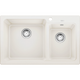 Blanco Naya8W Silgranit 1&1/2 Bowl Inset Sink No Drainer White