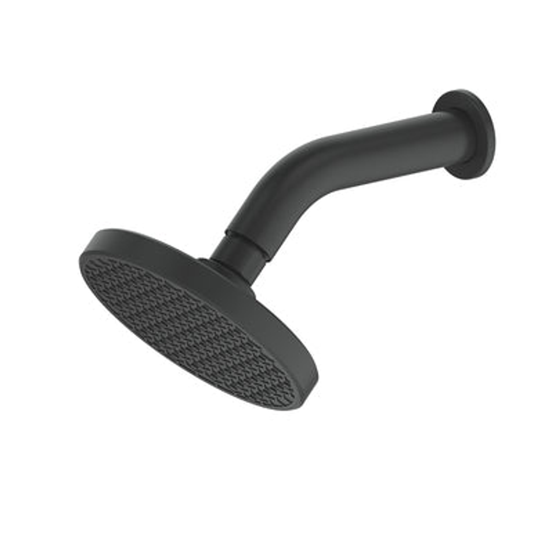 Greens Glide Rainboost Wall Shower Matte Black