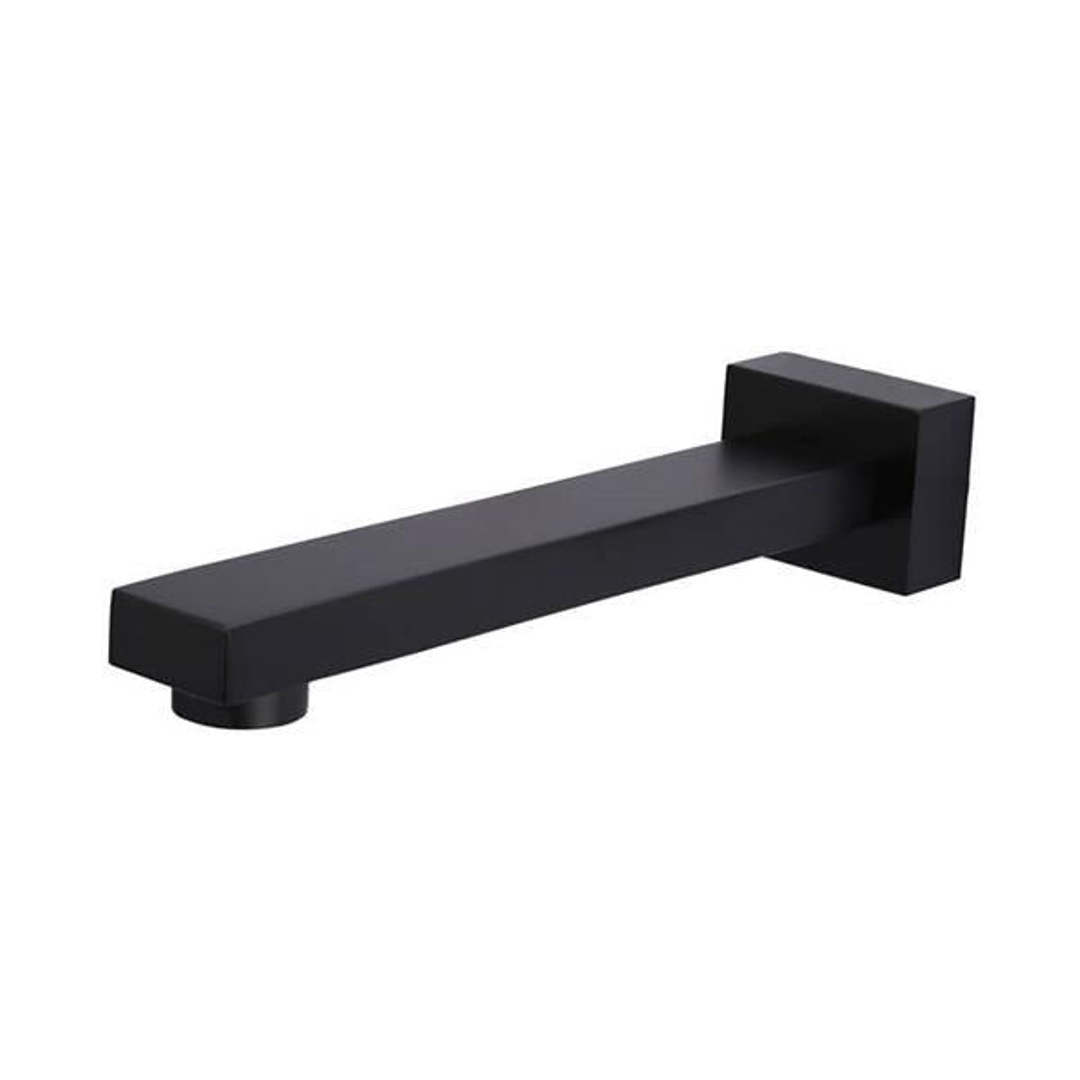 Meir Matte Black Square Wall Spout