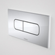 Caroma Invisi II Oval Dual Flush Button Panel Pack Satin