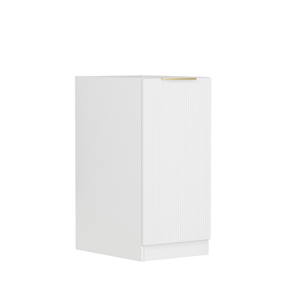 Otti Bondi Laundry 415 Fluted White Base Cabinet