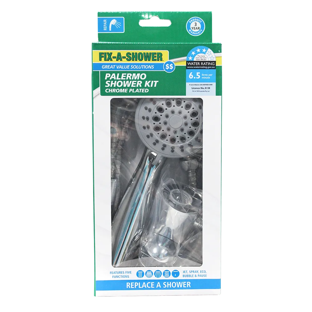 FIX-A-TAP Palermo Shower Kit 3 Star 7 Ltr 982025