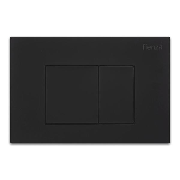 Black Rectangular Buttons (R&T) Flush Plate(Fienza P#:Jb60B)
