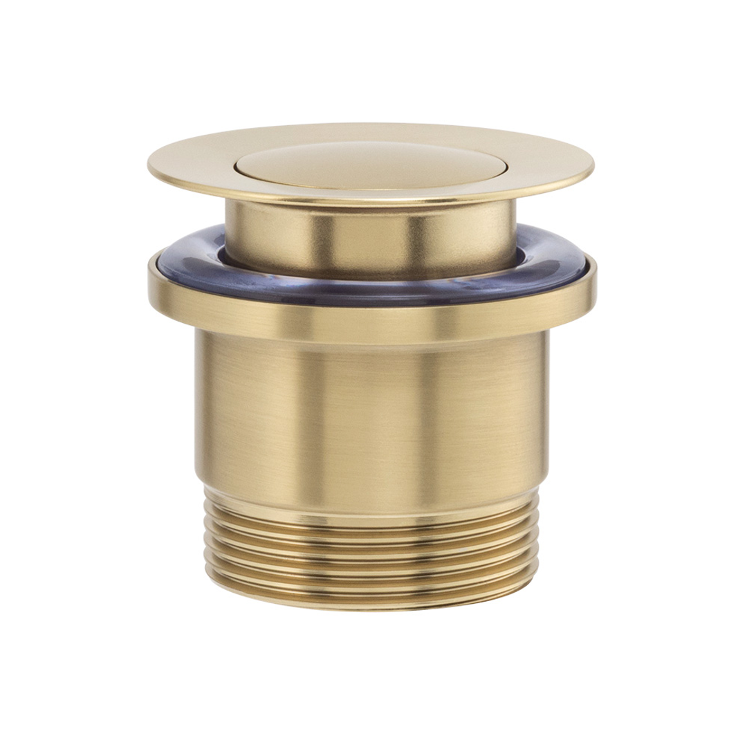Brasshards Mixx 32/40Mm Universal Pop Up Basin Waste Brushed Gold