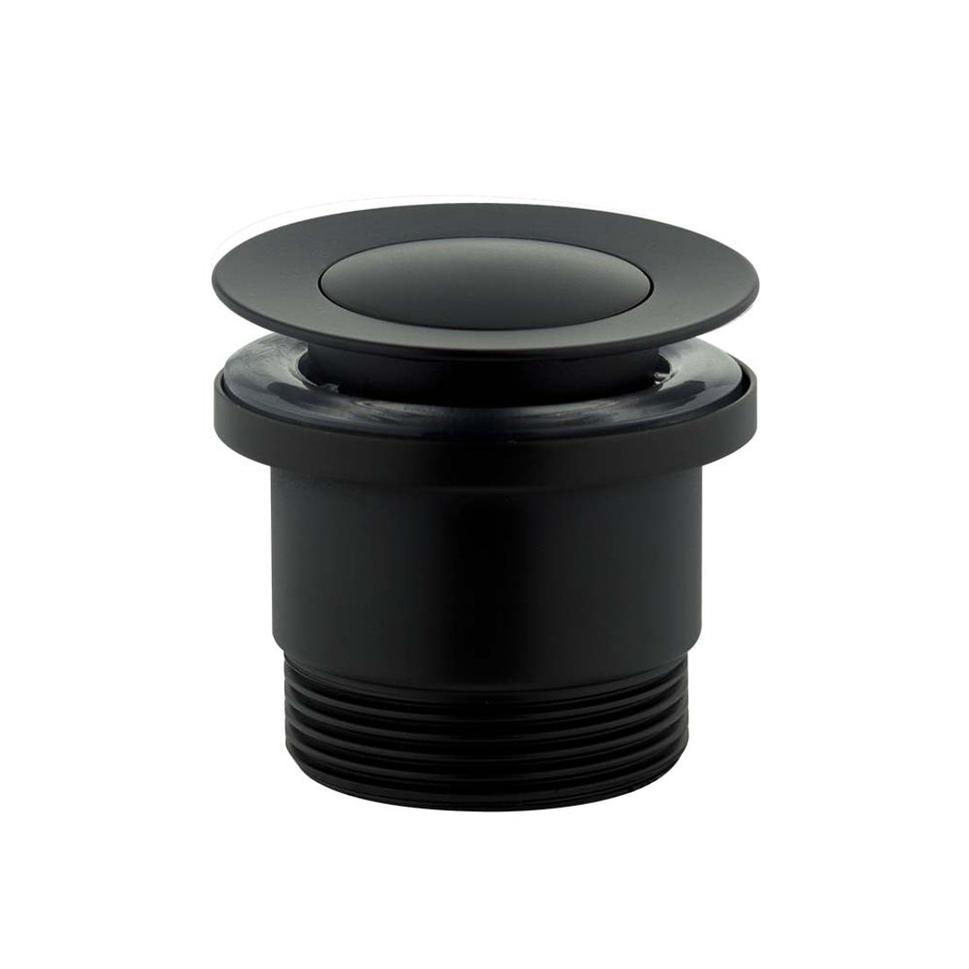 Brasshards Mixx 32/40Mm Universal Pop Up Basin Waste Matt Black