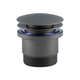 Brasshards Mixx Plug & Waste Universal Dome Pop Up Waste Gun Metal