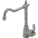 Fienza Eleanor Shepherds Crook Kitchen Sink Mixer Brushed Nickel