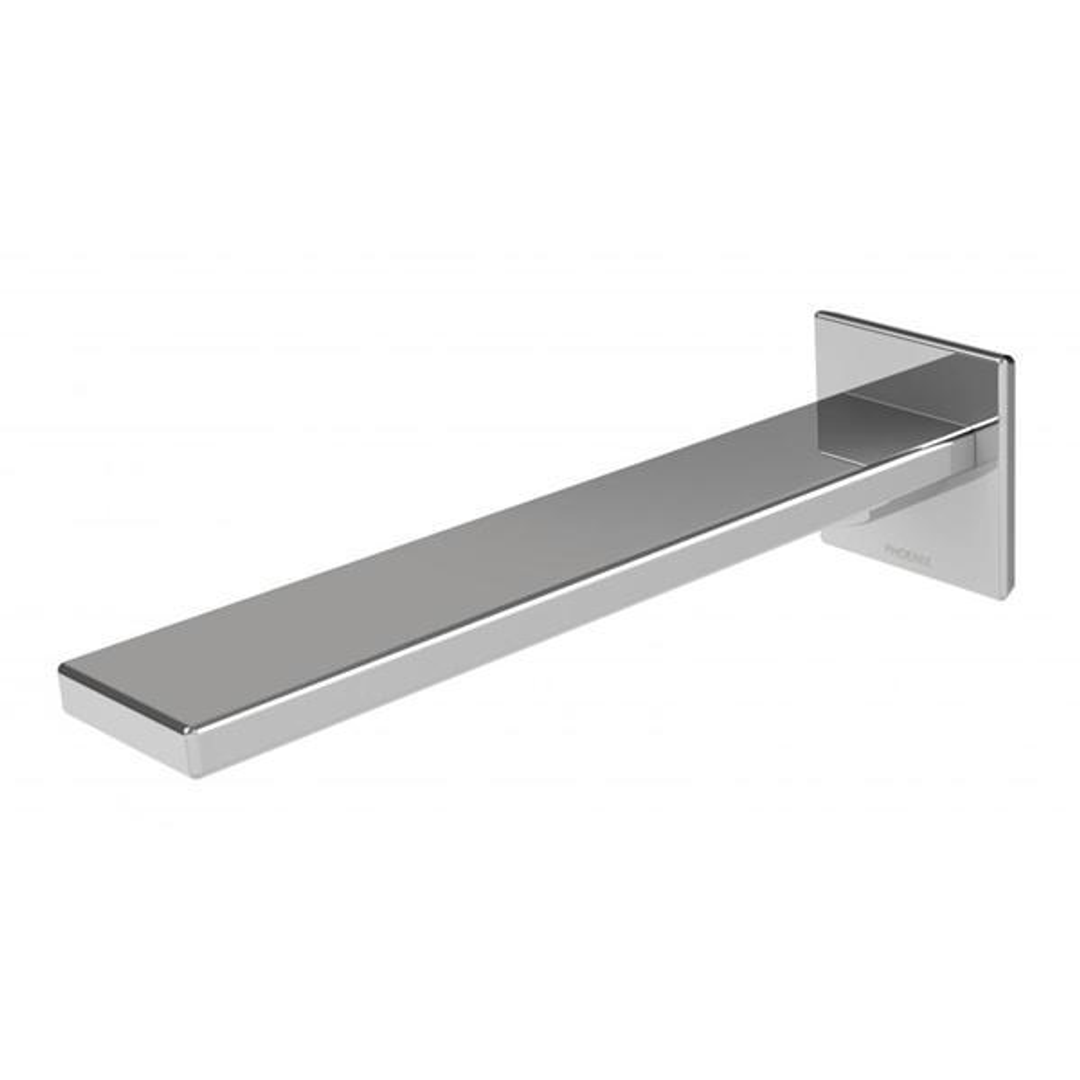 Phoenix Zimi Wall Bath Outlet 200mm - Chrome